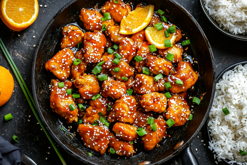 orange chicken