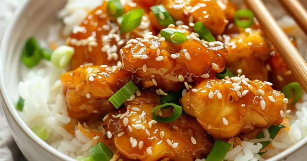 Healthy Orange Chicken