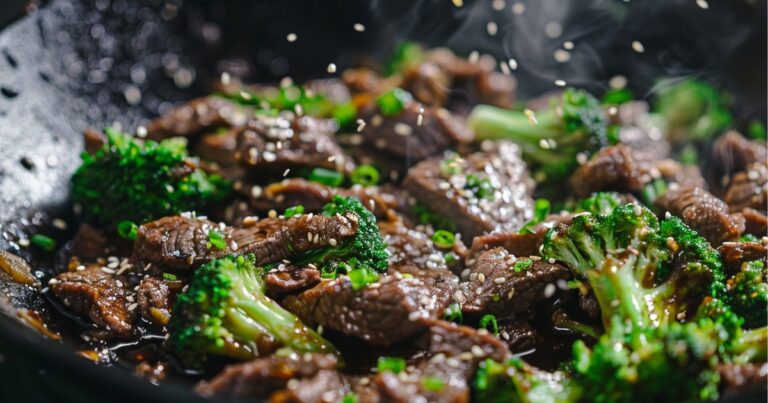 beef and broccoli stir fry
