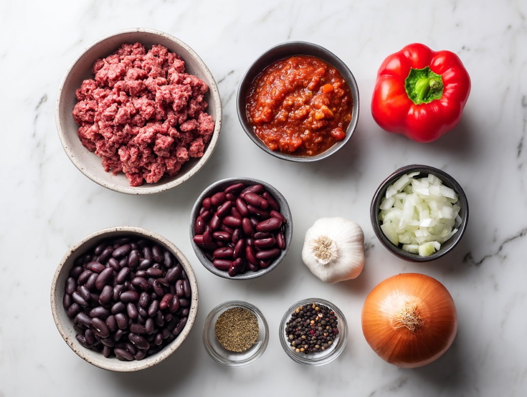 high protein beef chili
