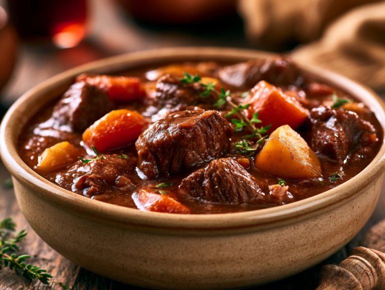 Healthy Instant Pot Beef Stew