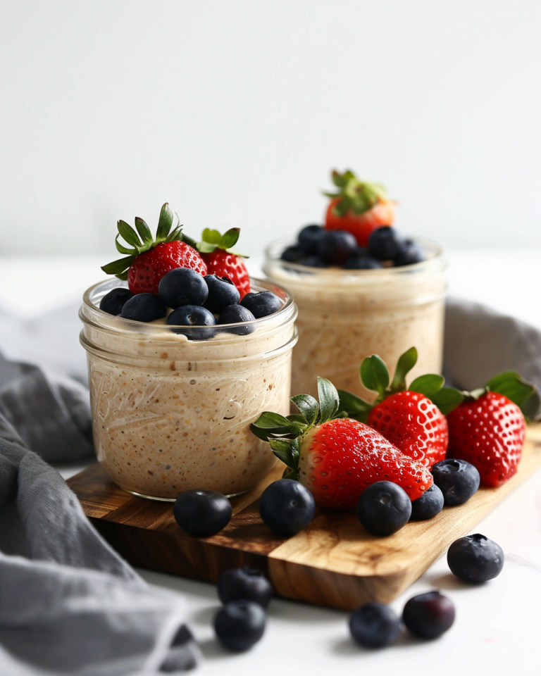 High Protein Overnight Oats