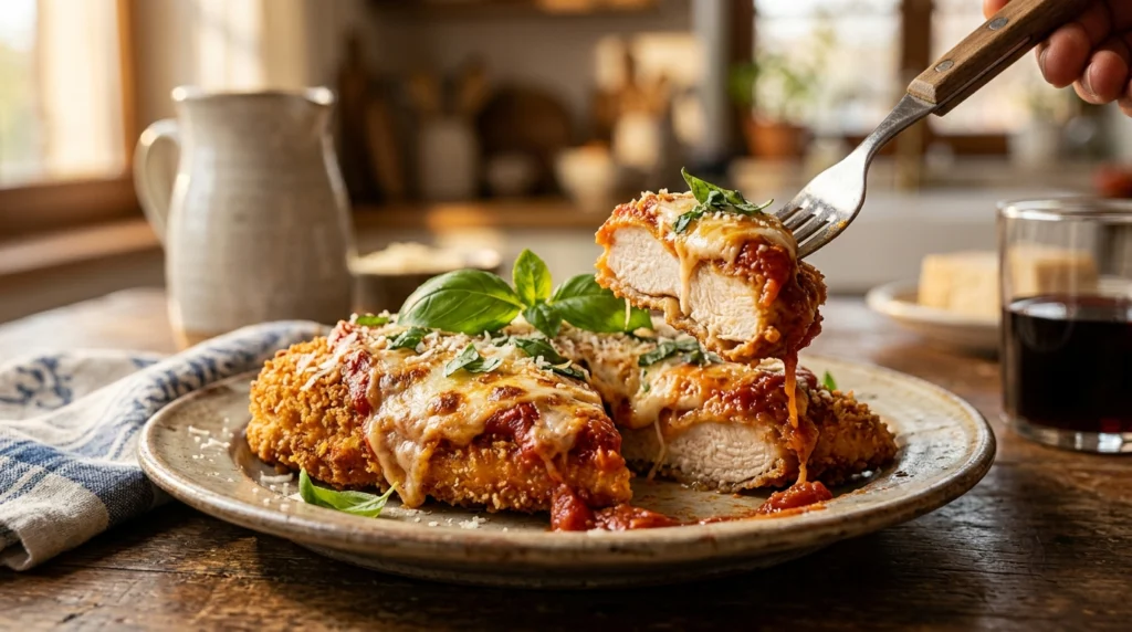 Healthy Chicken Parmesan recipe