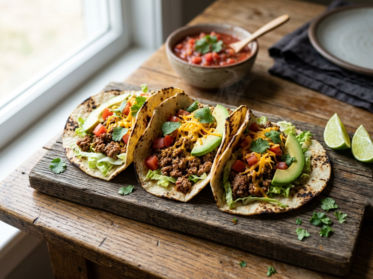 Ground Beef Tacos Recipe