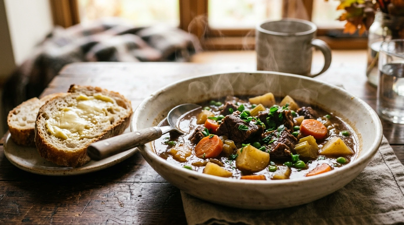 homemade beef stew