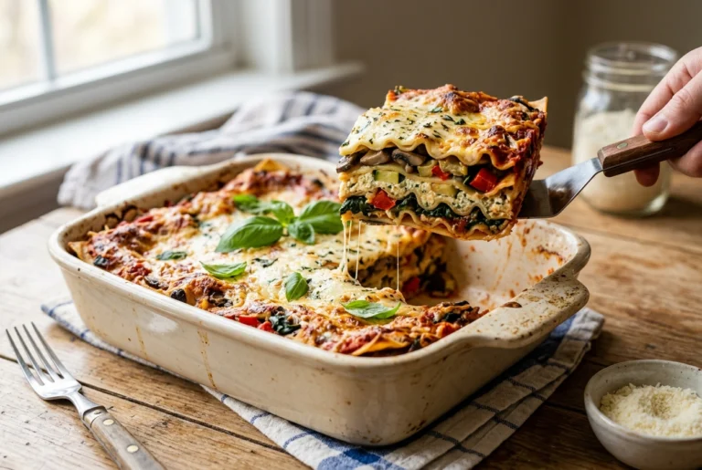 Easy Vegetarian Lasagna