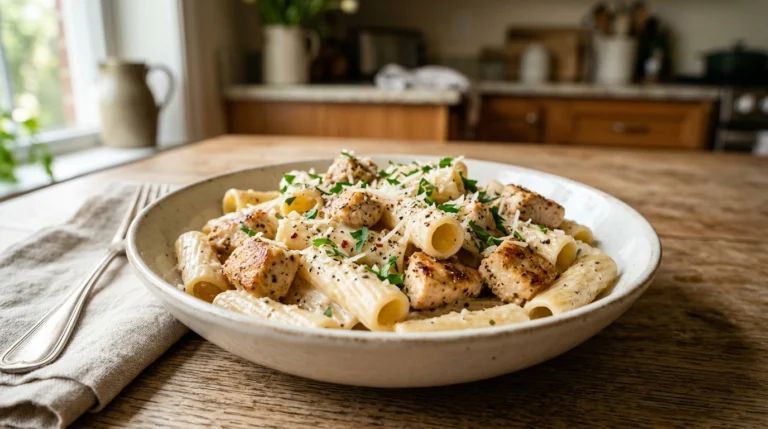 Greek Yogurt Chicken Pasta