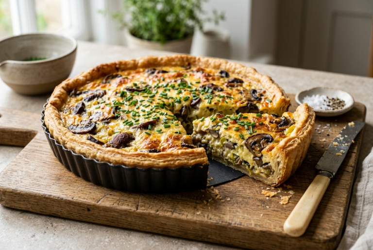 Vegetarian Quiche Lorraine